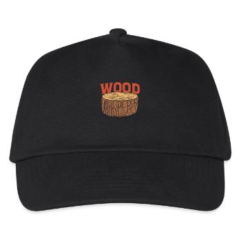 Woodworking Wood Whisperer - Kids’ Baseball Cap - black - Front