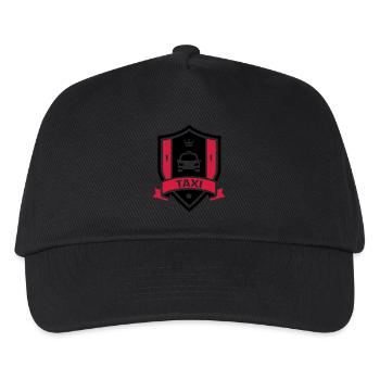 Taxi - Kinder Basecap - Schwarz - Vorne