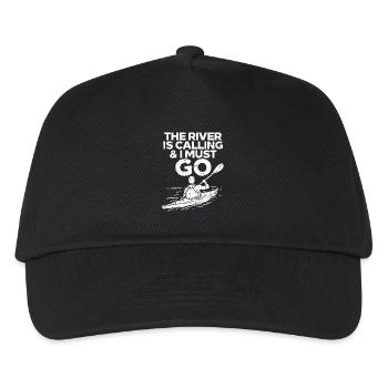 Kayaking Kayak Paddling - Kids’ Baseball Cap - black - Front