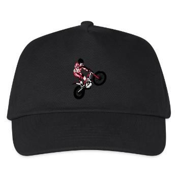 Trial Racing - Kinder Basecap - Schwarz - Vorne