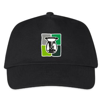 TM-Tshirt, Thermomix - Kinder Basecap - Schwarz - Vorne