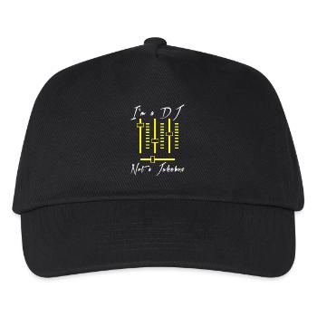 I'm A DJ - Not A Jukebox - Kinder Basecap - Schwarz - Vorne