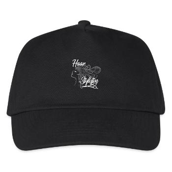 Hair Stylist Shirt Hairdresser Women's Shirt Elegant - Kids’ Baseball Cap - black - Front