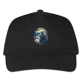 The groundhog is back - design - Kids’ Baseball Cap - black - Front