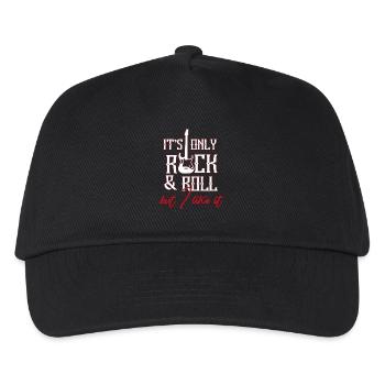 Rock and roll - Kids’ Baseball Cap - black - Front