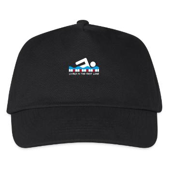 swim - Kids’ Baseball Cap - black - Front