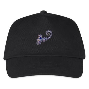 Fractale - Casquette de baseball Enfant - noir - Devant