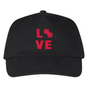 Skateboard - Skateboarding - Rider - Sport - Win - Kids’ Baseball Cap - black - Front