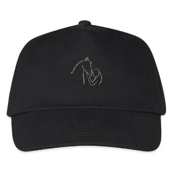 Horse Girl Horse Riding Horse Riding - Kids’ Baseball Cap - black - Front