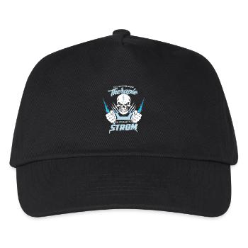 I don't need therapy just ELECTRICIAN - Kids’ Baseball Cap - black - Front