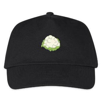 Cauliflower Vegetable Food Vegan - Kids’ Baseball Cap - black - Front