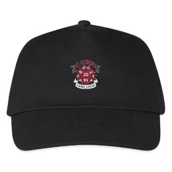 Stylo et papier RPG J'ai le plan - Casquette de baseball Enfant - noir - Devant
