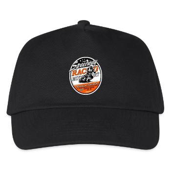 Speedway Racing - Kinder Basecap - Schwarz - Vorne