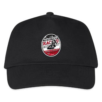 Speedway Racing_AAA - Kids’ Baseball Cap - black - Front