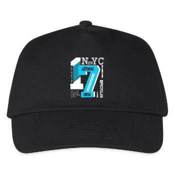 New York City - Kinder Basecap - Schwarz - Vorne