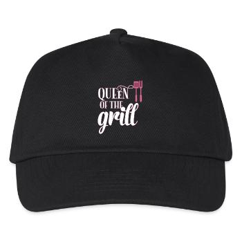 Grilling queen - Kids’ Baseball Cap - black - Front