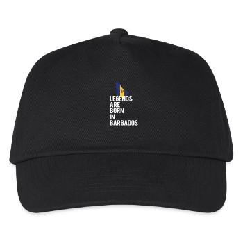 Legends are born in Barbados - Kids’ Baseball Cap - black - Front