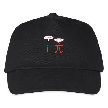 Mathe - Kinder Basecap - Schwarz - Vorne