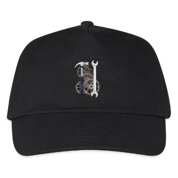 Technology Machine Tool Caretaker Workshop - Kids’ Baseball Cap - black - Front
