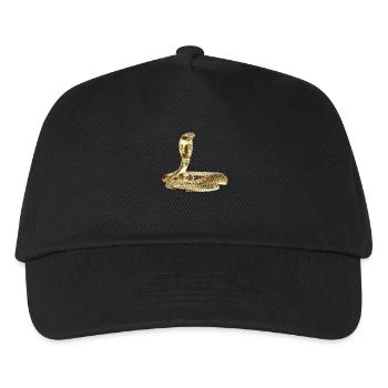 Cobra in attack on Black - Kids’ Baseball Cap - black - Front