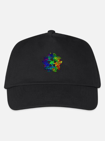 Keltisches Ornament - Kinder Basecap - Schwarz