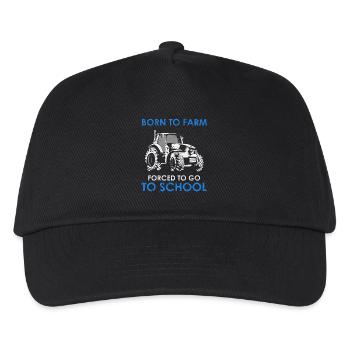 Né à l'agriculture paysanne - Casquette de baseball Enfant - noir - Devant