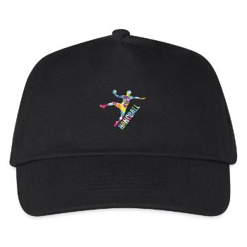 Saut de handball - Casquette de baseball Enfant - noir - Devant