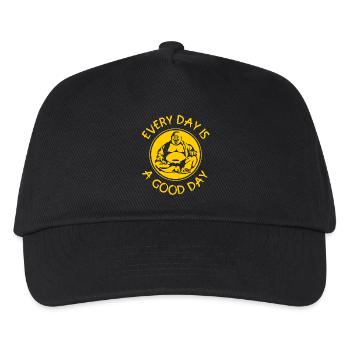 Buddha - Every Day Is A Good Day - Kinder Basecap - Schwarz - Vorne