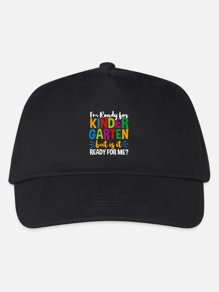 Kindergarten - Kinder Basecap - Schwarz