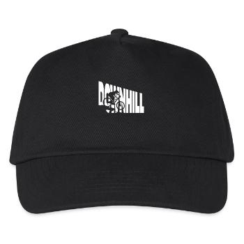 VTT de descente – l’adrénaline sur deux roues - Casquette de baseball Enfant - noir - Devant