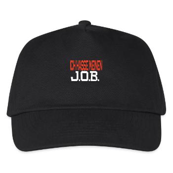 Ich hasse meinen Job - Kinder Basecap - Schwarz - Vorne