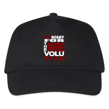 Revolution - Kinder Basecap - Schwarz - Vorne