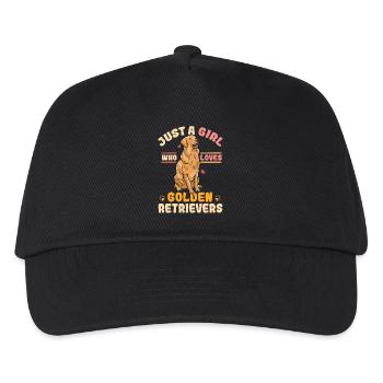 Golden Retriever - Kids’ Baseball Cap - black - Front