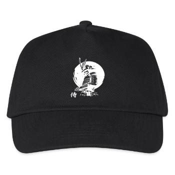Japanischer Samurai - Kinder Basecap - Schwarz - Vorne