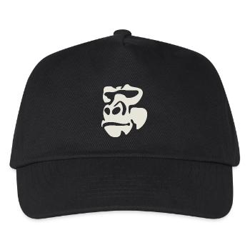 Gorilla - Kinder Basecap - Schwarz - Vorne