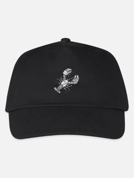 Hummer Hummer Blumenmuster - Kinder Basecap - Schwarz