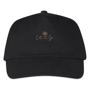Yoga Meditation Buddhismus Inspirierend - Kinder Basecap - Schwarz - Vorne