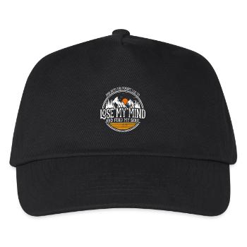 Dans la forêt où je vais pour perdre la tête Trouver mon âme - Casquette de baseball Enfant - noir - Devant