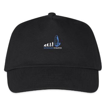 Idées cadeaux Windsurfing Evolution - Casquette de baseball Enfant - noir - Devant