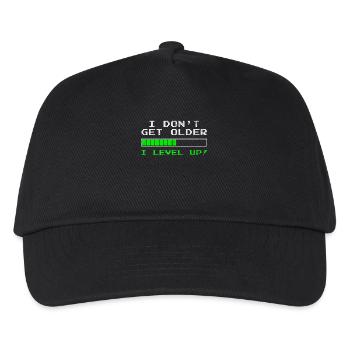 Gamer gamers birthday - Kids’ Baseball Cap - black - Front