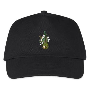 Wunderbare Geige - Kinder Basecap - Schwarz - Vorne
