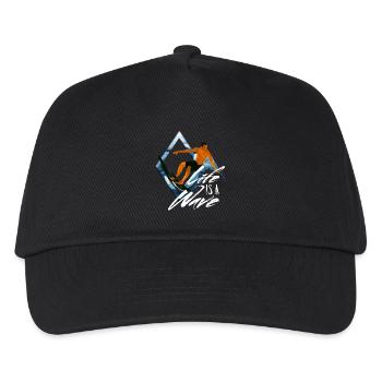Surfer disant - Casquette de baseball Enfant - noir - Devant