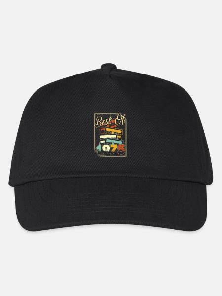Best of 1975 - Kinder Basecap - Schwarz