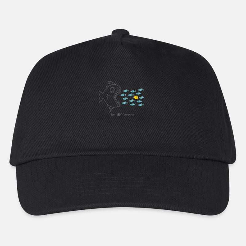 be different Tauch Geschenk für Taucher tauchen - Kinder Basecap - Schwarz