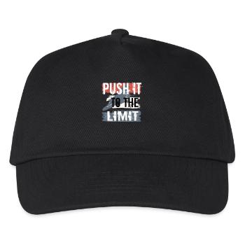 Enduro Proverbes - Casquette de baseball Enfant - noir - Devant