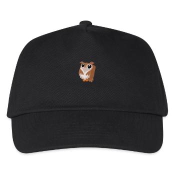 Eule - Kinder Basecap - Schwarz - Vorne