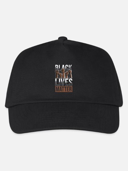 Black lives Matter - Kinder Basecap - Schwarz