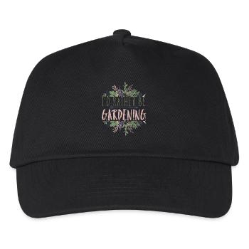 Gärtner - Kinder Basecap - Schwarz - Vorne