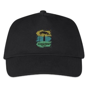 Prerow Ostsee - DarssCoast - Halbinsel Darss - Kinder Basecap - Schwarz - Vorne