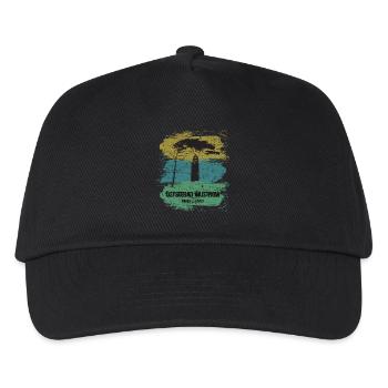 Wustrow Ostsee - DarssCoast - Halbinsel Darss - Kinder Basecap - Schwarz - Vorne